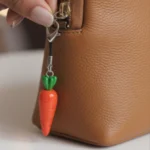 Cute Carrot Shape Mobile Holding Strap | Mobile Hand Chain | Trending Keychain Charm - Image 2
