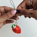 Cute Rabbit Pouch Keychain | Red Bag Charm | Trendy & Stylish Hanging Key Ring - Image 4