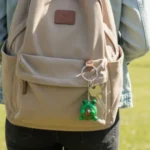 Cute Green Frog Keychain Mini Cartoon Frog Key Ring for Bags & Keys | Trendy Gift Item - Image 3