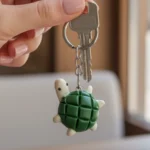 Cute Turtle Keychain for Bag & Bike | Decorative Keychain | Good Luck Turtle - Image 3